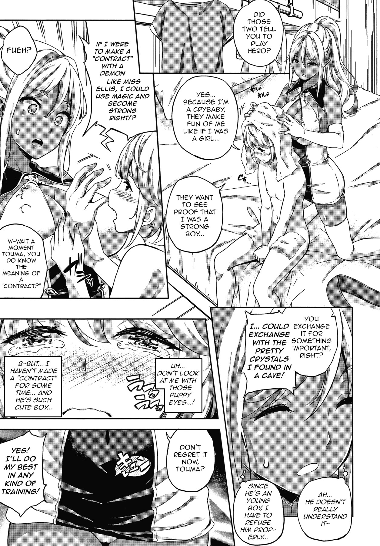 Hentai Manga Comic-Hero's Play-Believe Ban!-Read-3